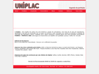 Screenshot for http://www.uniplac.com.br
