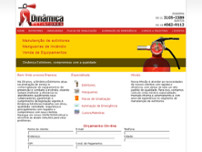 Screenshot for http://www.dinamicaextintores.com.br