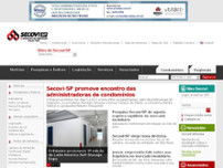 Screenshot for http://www.secovi.com.br