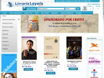 Screenshot for http://www.livrarialoyola.com.br
