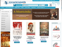 Screenshot for http://www.livrarialoyola.com.br