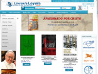 Screenshot for http://www.livrarialoyola.com.br