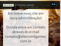 Screenshot for http://www.eletromilgames.com.br