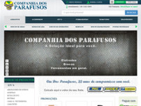 Screenshot for http://www.ciadosparafusos.com.br