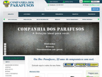 Screenshot for http://www.ciadosparafusos.com.br