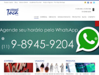 Screenshot for http://www.tocahair.com.br