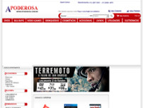 Screenshot for http://www.apoderosa.com.br