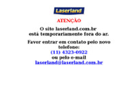 Screenshot for http://www.laserland.com.br