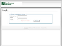 Screenshot for http://www.npfactoring.com.br