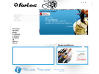 Screenshot for http://www.forles.com.br
