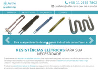 Screenshot for http://www.astreresistencias.com.br
