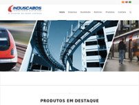 Screenshot for http://www.induscabos.com.br