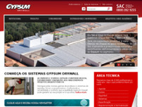 Screenshot for http://www.gypsum.com.br