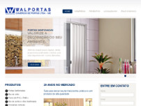 Screenshot for http://www.walportas.com.br