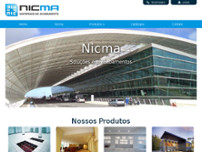 Screenshot for http://www.nicma.com.br