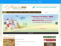 Screenshot for http://www.naturaldaterra.com.br