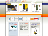Screenshot for http://www.almeidaland.com.br
