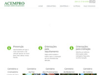 Screenshot for http://www.acempro.com.br