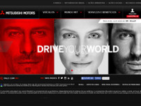 Screenshot for http://www.mitsubishimotors.com.br