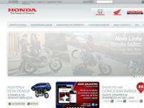 Screenshot for http://www.honda.com.br