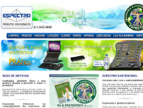 Screenshot for http://www.espectro3d.com.br