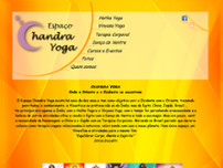 Screenshot for http://www.chandrayoga.com.br
