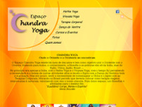 Screenshot for http://www.chandrayoga.com.br