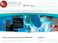 Screenshot for http://www.ferticlin.com.br