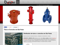 Screenshot for http://www.brasductil.com.br