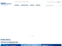 Screenshot for http://www.trox.com.br