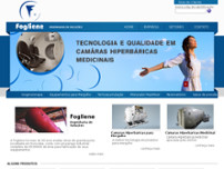 Screenshot for http://www.fogliene.com.br