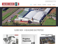 Screenshot for http://www.globoinox.com.br