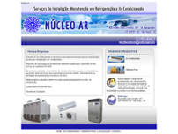 Screenshot for http://www.nucleoar.com.br