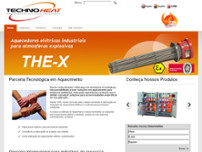 Screenshot for http://www.technoheat.com.br