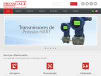 Screenshot for http://www.pressgage.com.br
