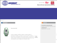 Screenshot for http://www.geomat.com.br
