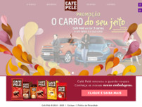Screenshot for http://www.cafepele.com.br