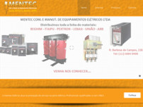 Screenshot for http://www.menteceletrica.com.br