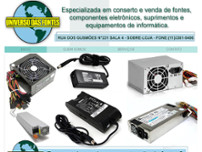 Screenshot for http://www.universodasfontes.com.br