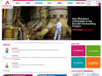 Screenshot for http://www.areva.com