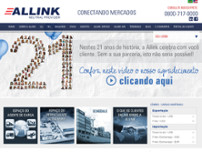 Screenshot for http://www.allink.com.br
