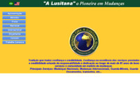 Screenshot for http://www.lusitana.com.br