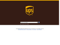 Screenshot for http://www.ups.com