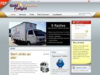 Screenshot for http://www.goldfreight.com.br