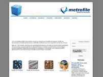 Screenshot for http://www.metrofile.com.br