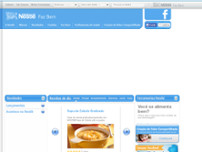 Screenshot for http://www.nestle.com.br