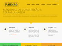 Screenshot for http://www.parmaq.com.br