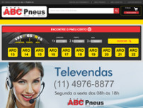 Screenshot for http://www.abcpneus.com.br