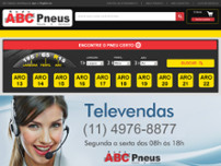 Screenshot for http://www.abcpneus.com.br