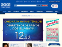Screenshot for http://www.2001video.com.br